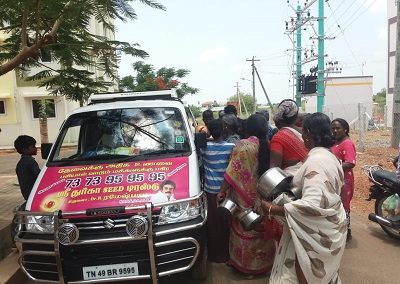 Excess Food- Pillayarpatti, Slum clearance board, Dt:-13-9-2018