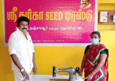 Self Employment Contribution- Ganesh Nagar, Pudukkottai – Dt : 07.08.2020